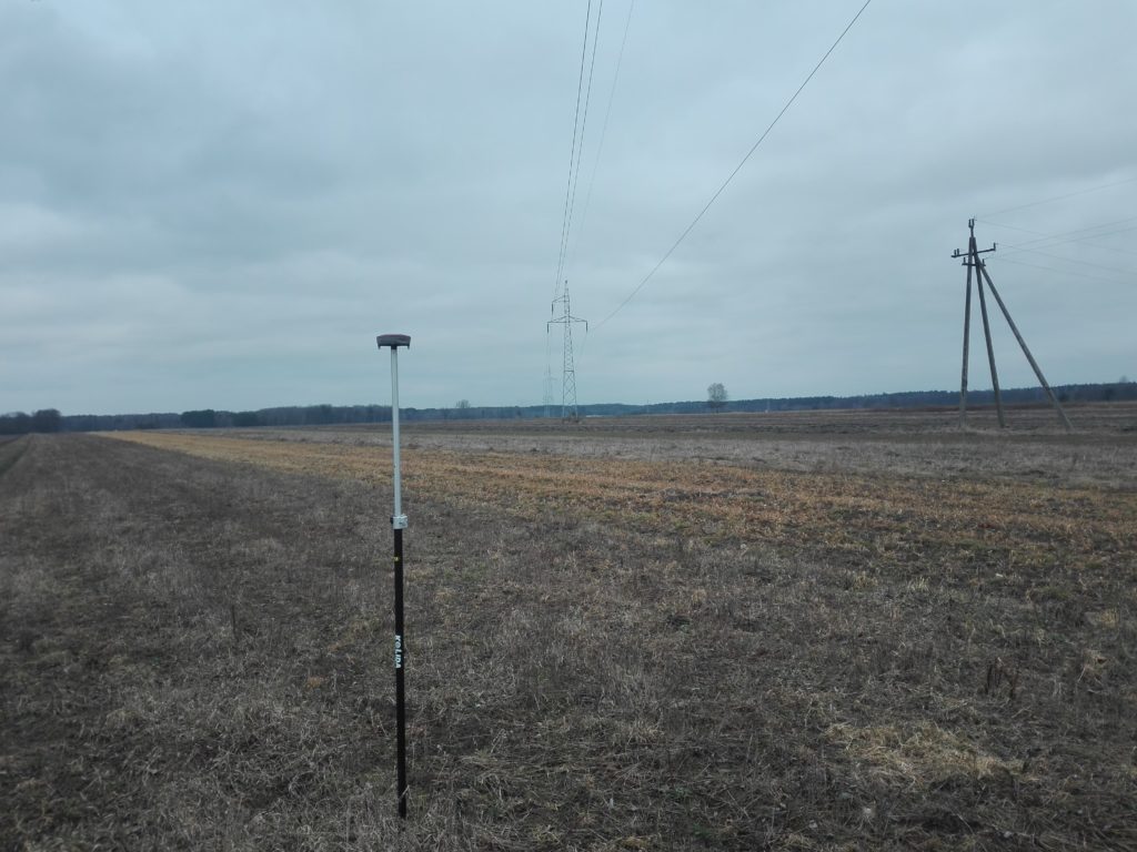 Wykonanie mapy do celów projektowych dla przebudowy linii wysokiego napięcia